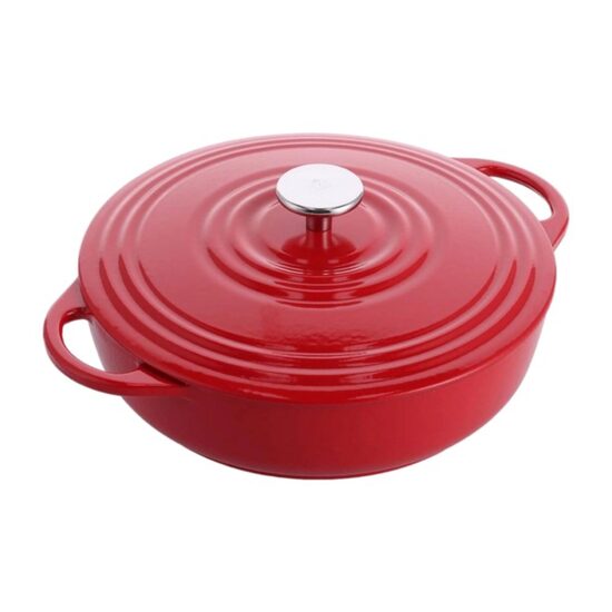 BK DUTCH čuguna katls d28cm/4.0L, var lietot cepeškrāsnī